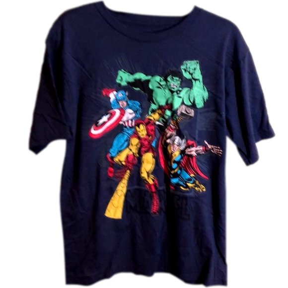 Disney Other - Disney Marvel Heroes Men's Shorts Sleeves T-Shirt, Size Medium, New with Tag